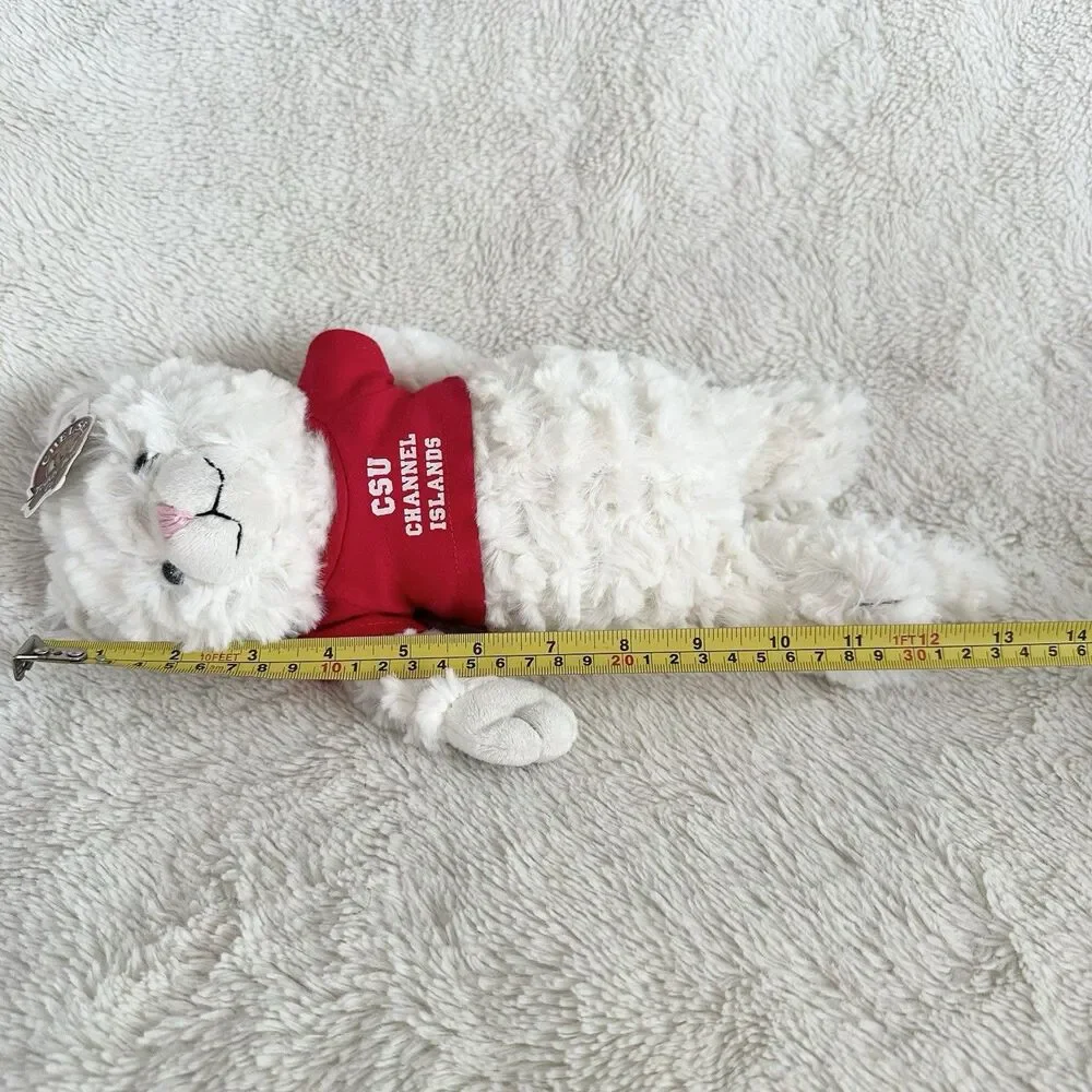 CSU Channel Islands White Kitty Cat Plush Chelsea Teddy Bear Co Stuffed Toy